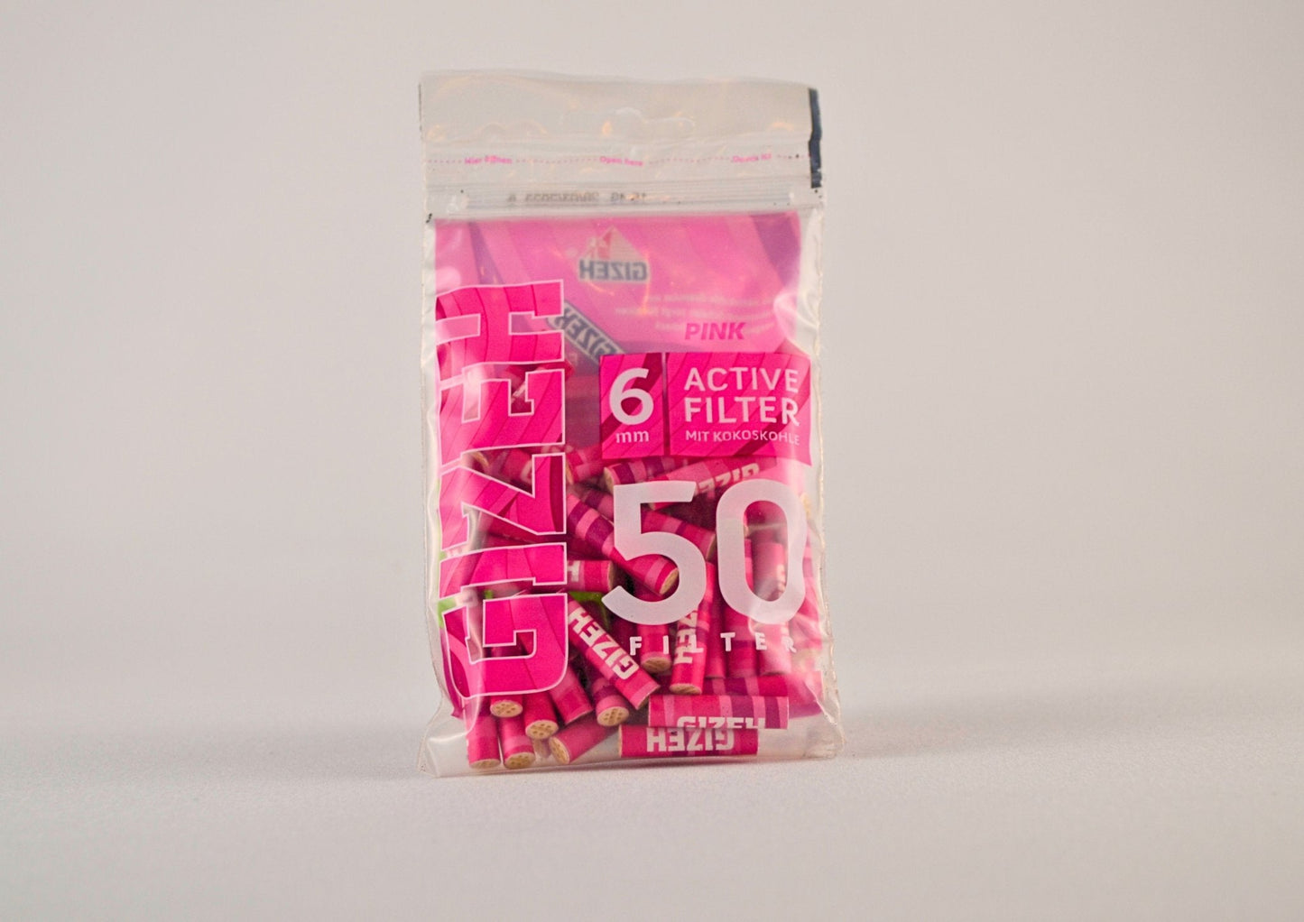 GIZEH Pink Activated Carbon Filters 50x Bag - 1 - 01 - 02 - 2011 -