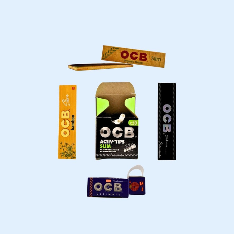 OCB Papers, Aktivkohlefilter und Rolling Zubehör bei Skunaby