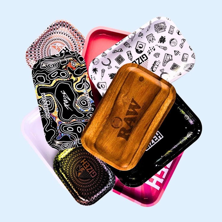 Skunaby Rolling Trays – hochwertige Drehtabletts aus Holz und Metall im Überblick für Session‑Setup & Headshop‑Vibes