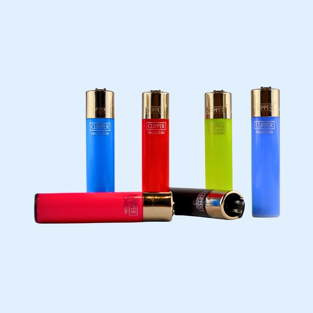 CLIPPER Solid Branded Lighter - 1 - 01 - 04 - 1003 - 1 - Blau