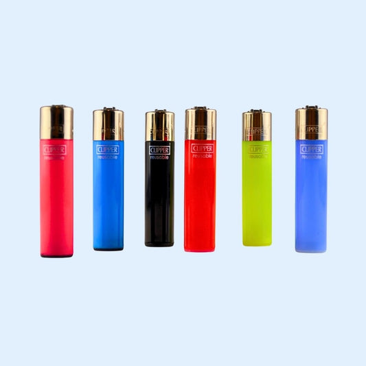 CLIPPER Solid Branded Lighter - 1 - 01 - 04 - 1003 - 1 - Blau