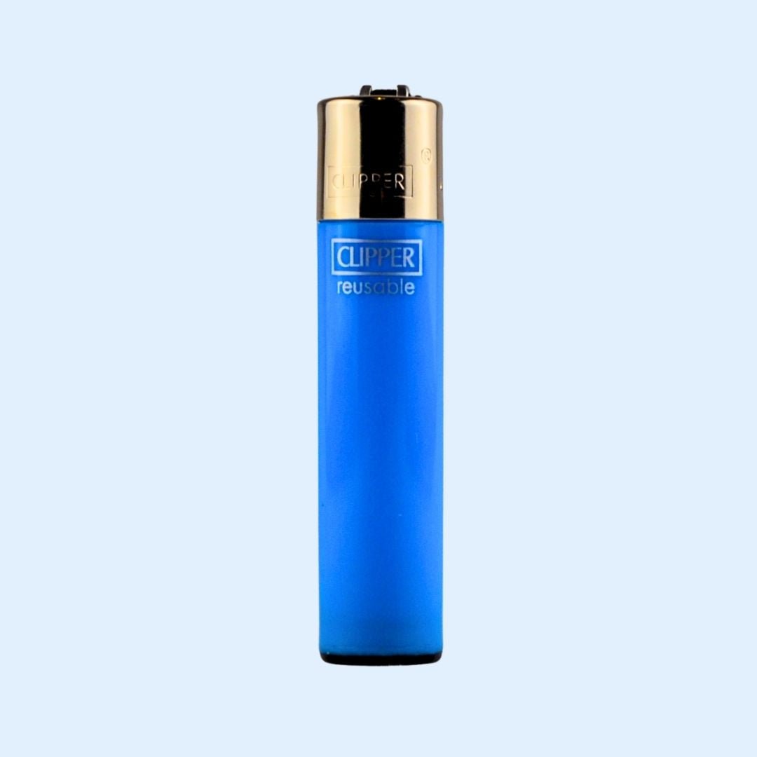 CLIPPER Solid Branded Lighter - 1 - 01 - 04 - 1003 - 1 - Blau