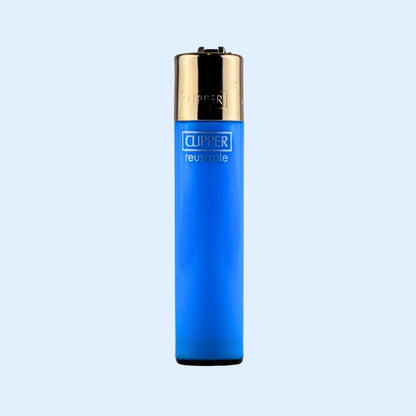 CLIPPER Solid Branded Lighter - 1 - 01 - 04 - 1003 - 1 - Blau