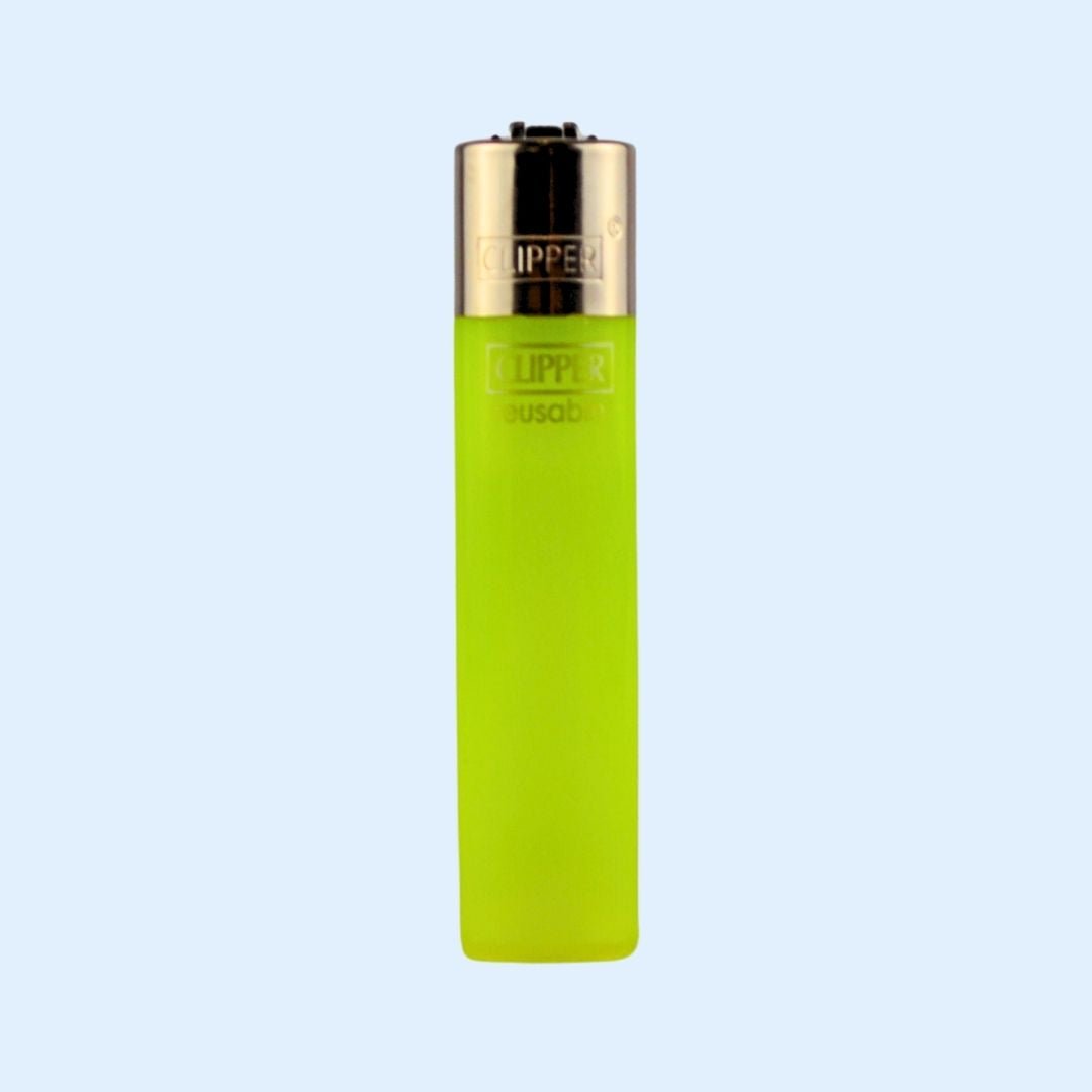 CLIPPER Solid Branded Lighter - 1 - 01 - 04 - 1003 - 2 - Gelb