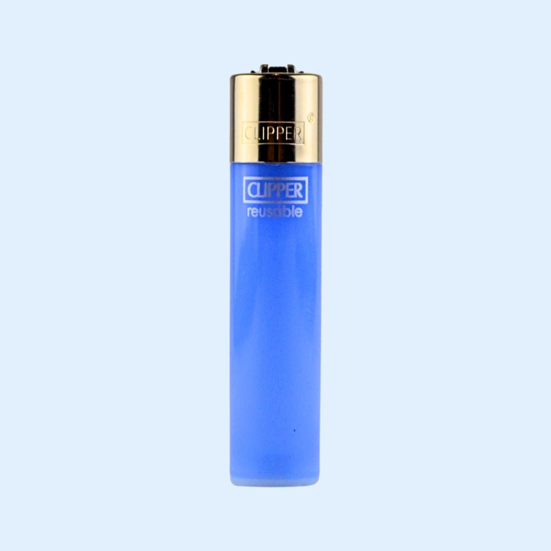 CLIPPER Solid Branded Lighter - 1 - 01 - 04 - 1003 - 4 - Babyblau