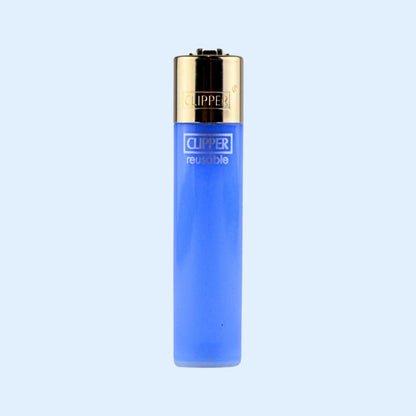 CLIPPER Solid Branded Lighter - 1 - 01 - 04 - 1003 - 4 - Babyblau