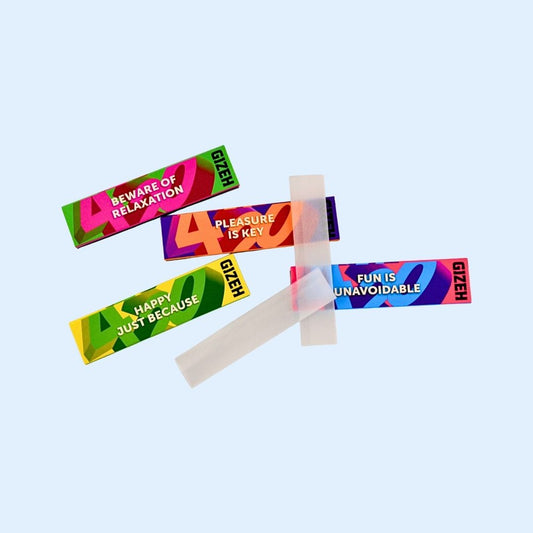 GIZEH 420 Limited Papers King Size Verpackung mit Filtern