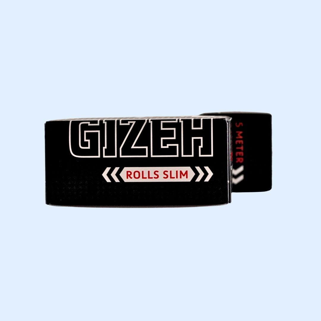 GIZEH Black 5 m Paper Roll – individuell zuschneidbares Longpaper