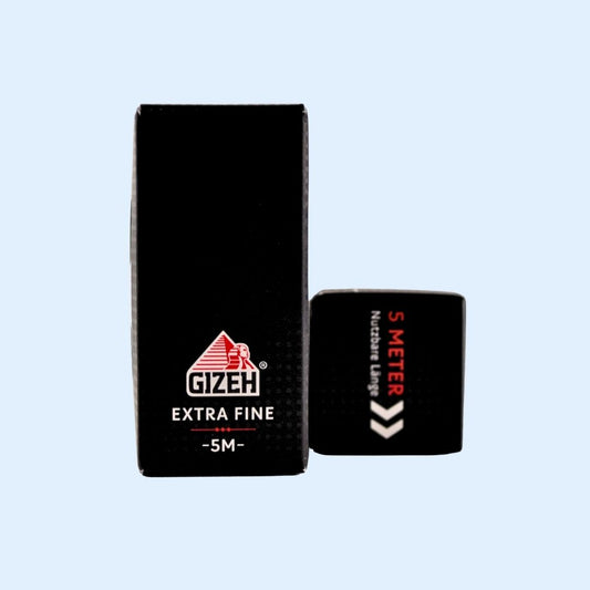 GIZEH Black Paper Rolls 5 m King Size Verpackung