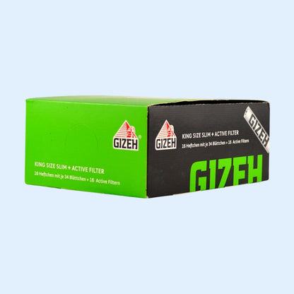 GIZEH Black Papers + Activated Carbon Filters 16er-Box – Ansicht 2
