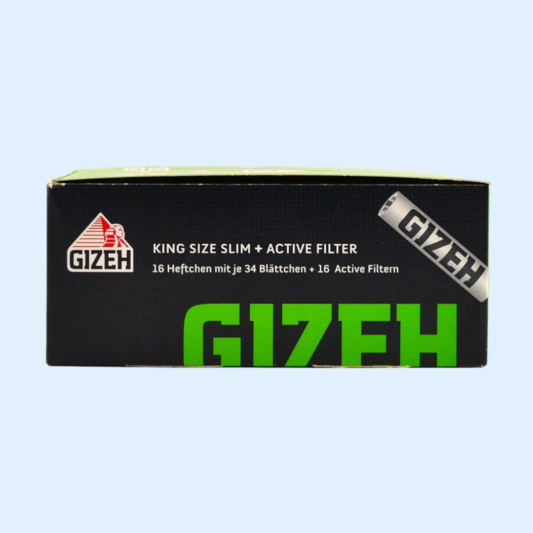GIZEH Black Papers + Activated Carbon Filters 16er-Box – Ansicht 3