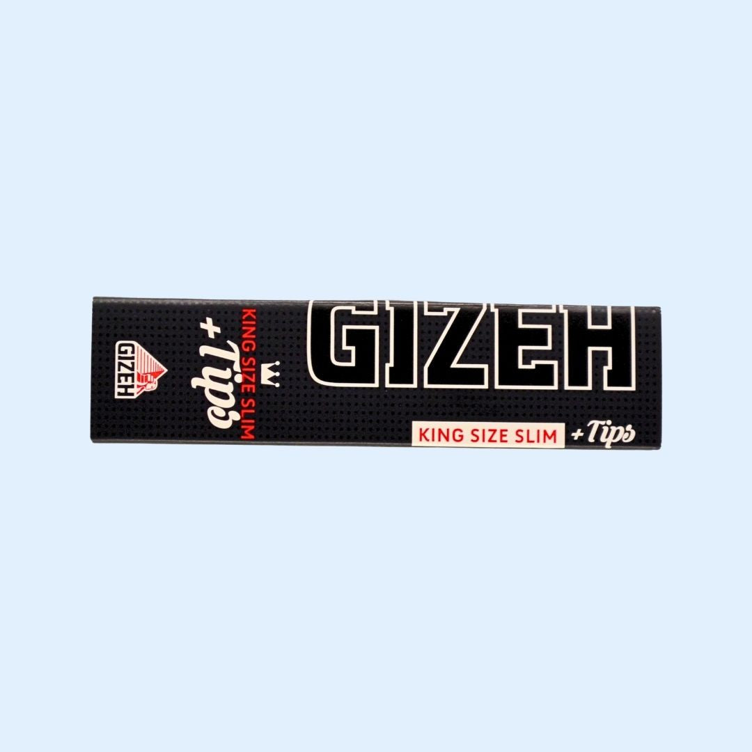 GIZEH Black Papers King Size mit Filter Tips im Set