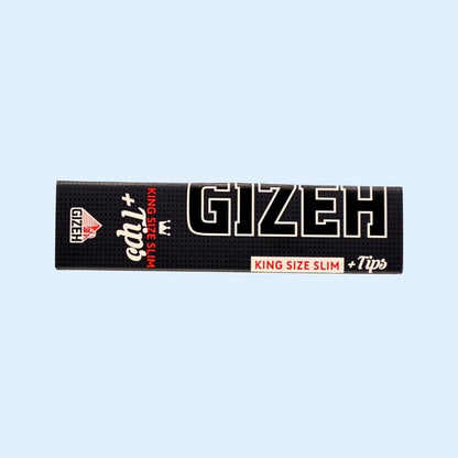 GIZEH Black Papers King Size mit Filter Tips im Set
