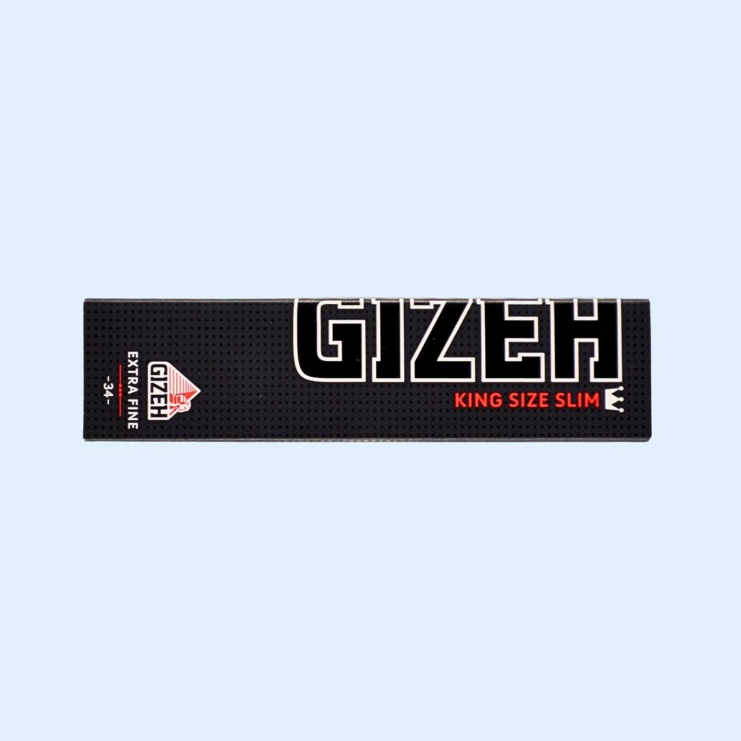 GIZEH Black Papers King Size ultrafeine Longpapers