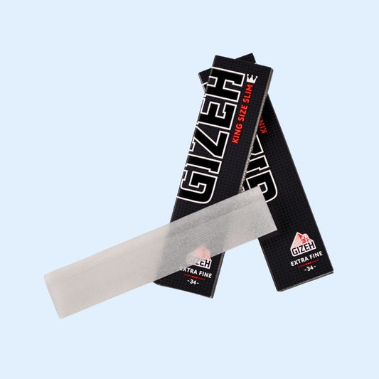 GIZEH Black Papers King Size Verpackung mit 34 Blättchen