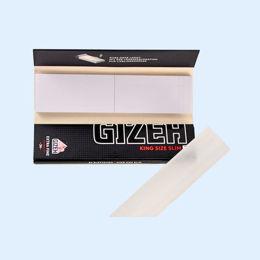 GIZEH Black Papers King Size Verpackung mit Filtertips