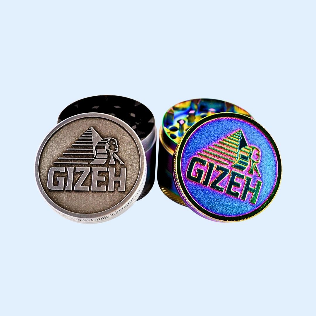GIZEH Grinder Metal Icy VS. Silver