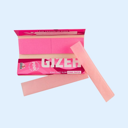 GIZEH Pink Papers King Size Verpackung mit Filter Tips