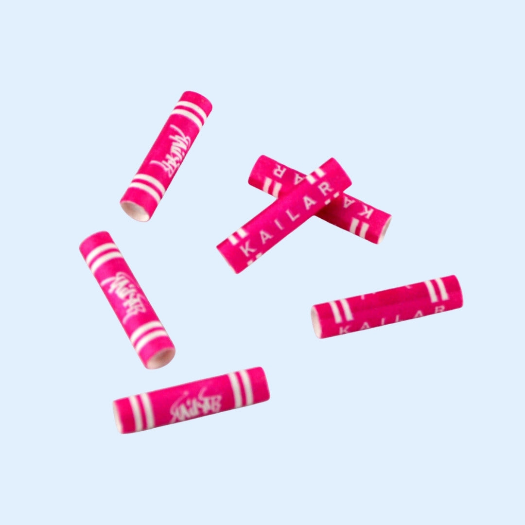 KAILAR Cellulose Aktivkohlefilter 35x Pink – einzelne Filter
