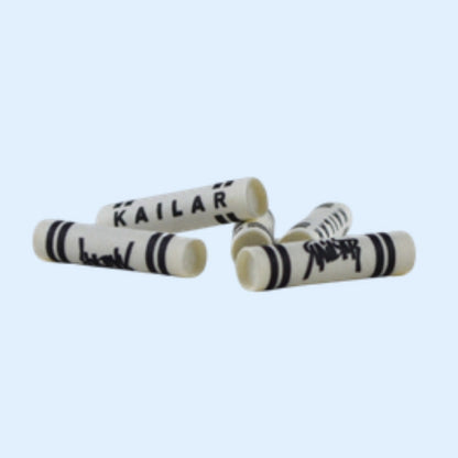 KAILAR Cellulose Aktivkohlefilter Weiß – einzelne Filter