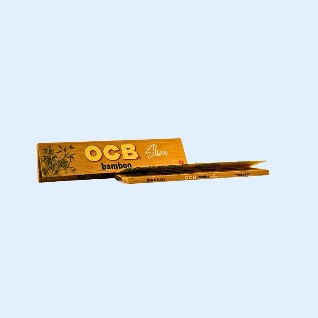 Detail OCB Bamboo Papers King Size mit Bambusfaserstruktur