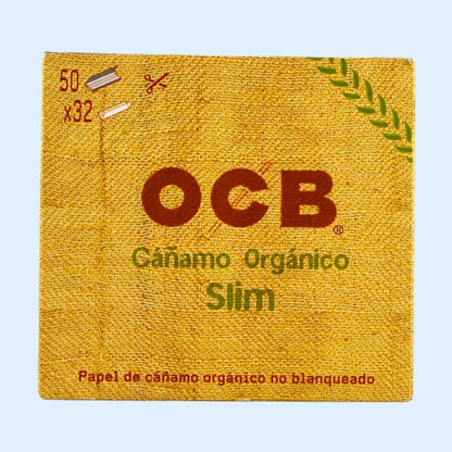 OCB Organic Hemp Papers 50er-Box – Verpackungseinheit mit 50 Heftchen