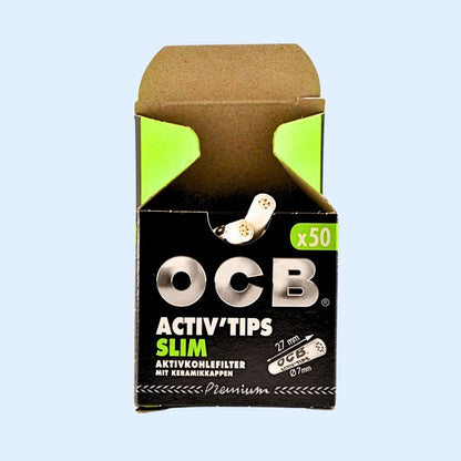 Anwendungsbild OCB Premium Aktivkohlefilter 50er Box – Bulk‑Pack für deinen Setup & bewussten Rauchgenuss