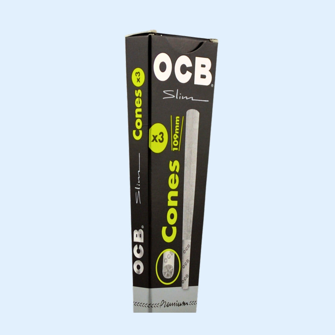 OCB Premium Cones 3 Pack – Verpackung stehend schräg