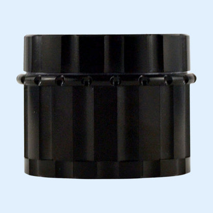 OCB Premium Grinder Schwarz – Seitenansicht mit gerilltem Griffrand