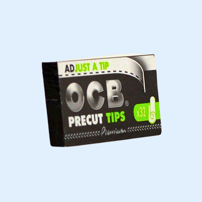 OCB Premium Precut Filter Tips 32x – Heftchen schräg
