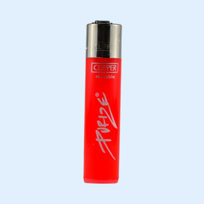PURIZE x CLIPPER Feuerzeug Rot