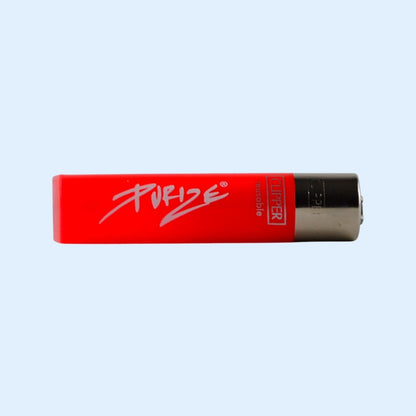 PURIZE x CLIPPER Feuerzeug Rot – Ansicht 4