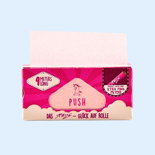 PURIZE Pink Paper Rolls 4 m Verpackung in Pink