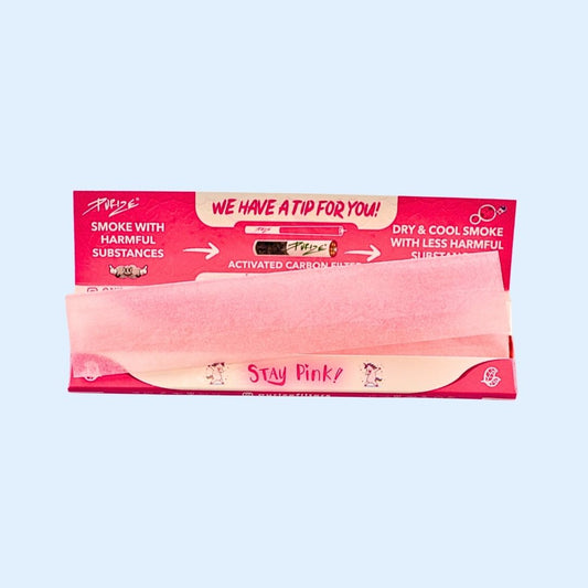 PURIZE Pink Papers King Size 42 Verpackung mit 42 Blättchen