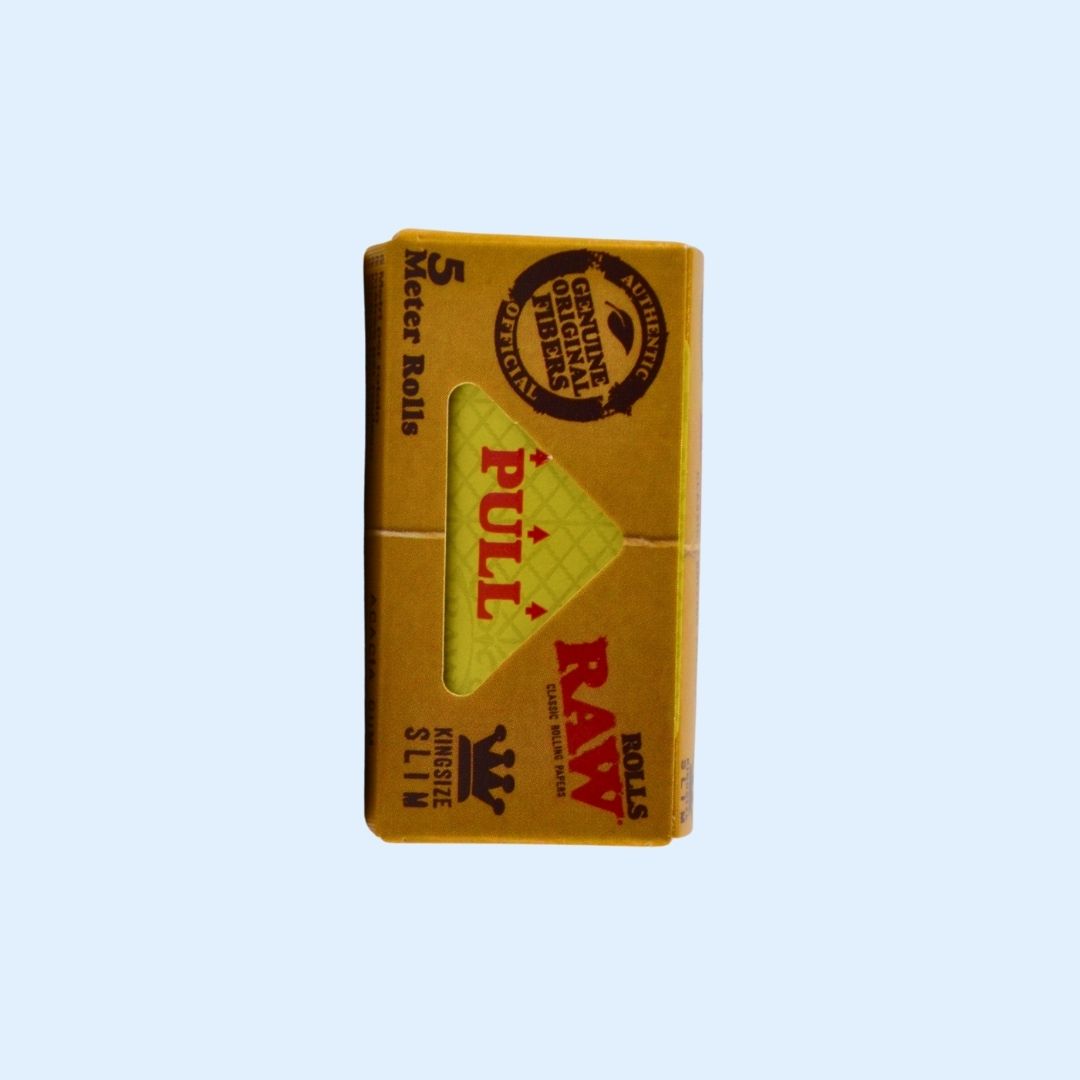 Detailaufnahme RAW Classic Paper Rolls 5 m mit CrissCross Wasserzeichen