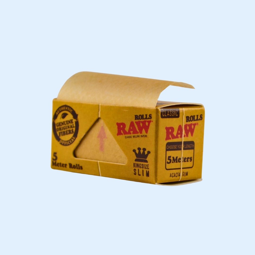 RAW Classic Paper Rolls 5 m King Size Slim Endless Roll