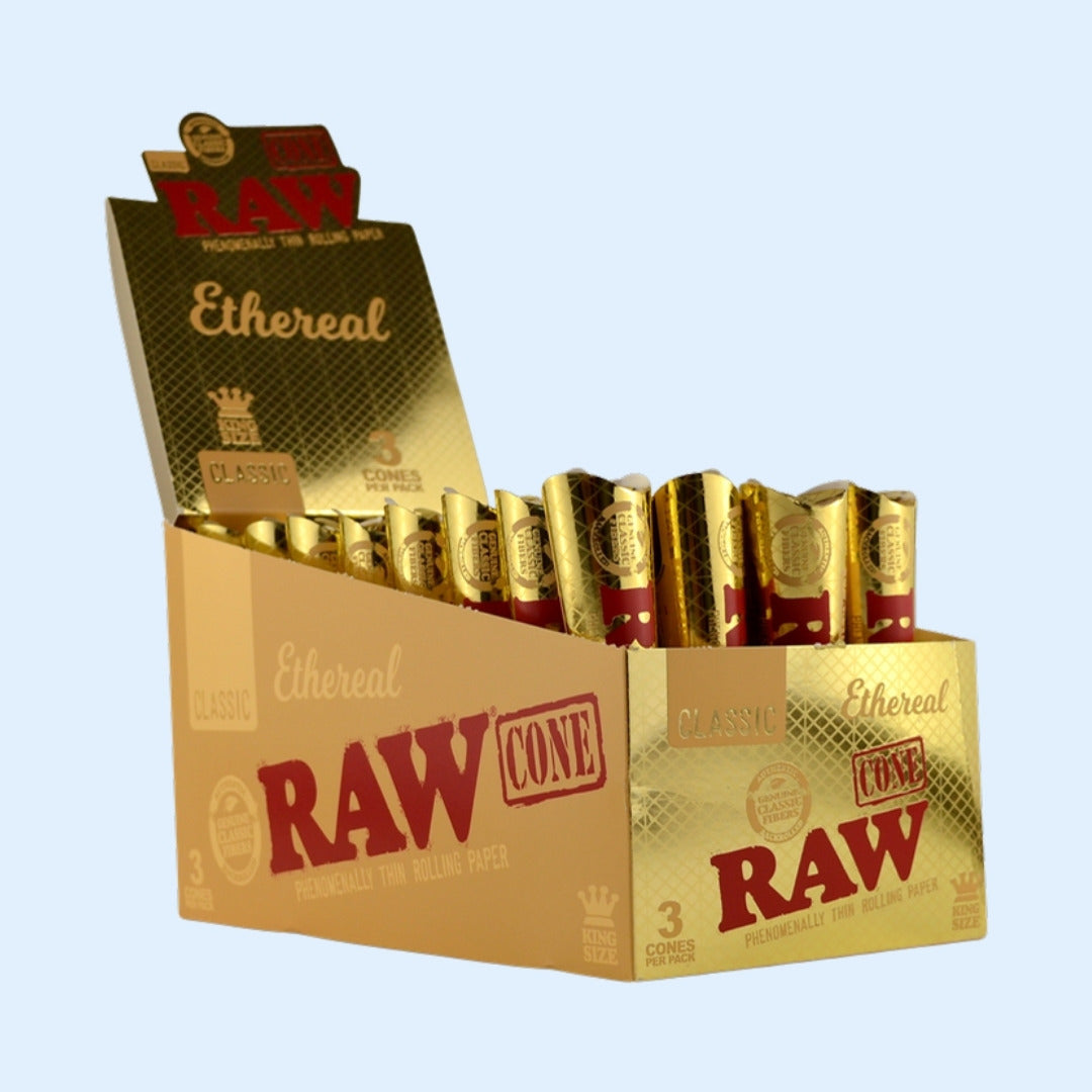 RAW Ethereal King Size Cones 32er-Box – Ansicht 2
