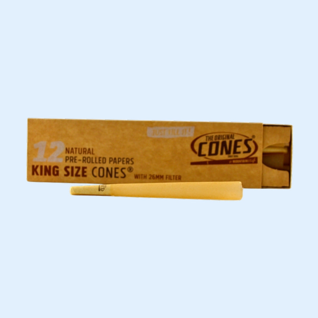 THEORIGINALCONES 12er Pack – Box mit einzelnem Cone davor