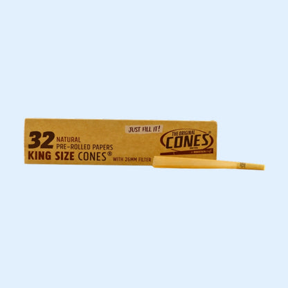 THEORIGINALCONES 32er Pack – Box mit liegendem Cone davor