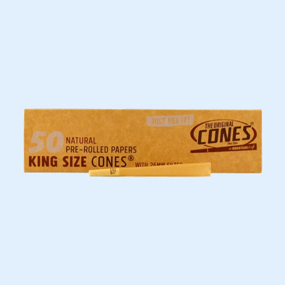 THEORIGINALCONES 50er Pack – Box mit liegendem Cone davor